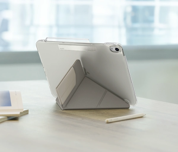 Чехол для iPad Air 11 (2024/2025) Uniq Camden Click Ivory