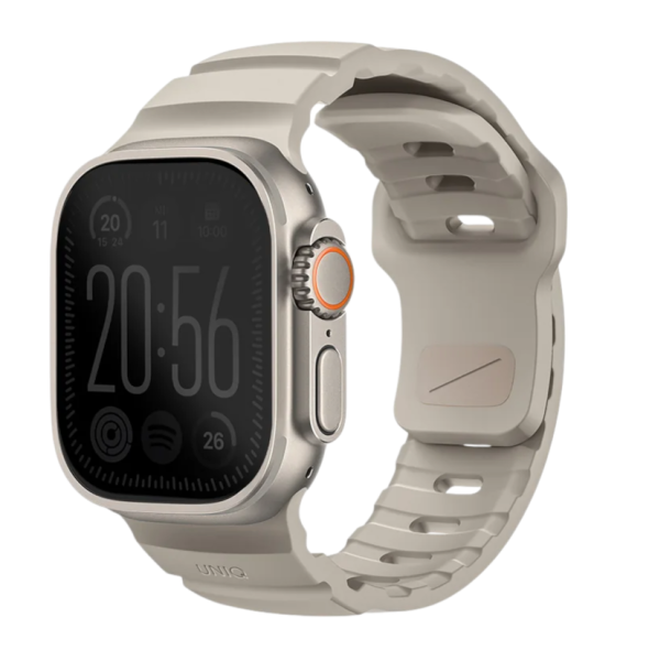 Ремешок Uniq для Apple Watch 44/45/46/49mm Alton Waterproof Silicone Light Sand