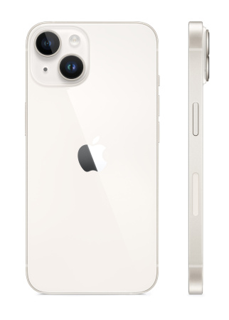 Смартфон Apple iPhone 14 Plus 128GB Starlight (Сияющая звезда)