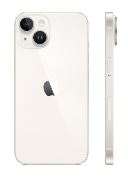 Смартфон Apple iPhone 14 Plus 256GB Starlight (Сияющая звезда)