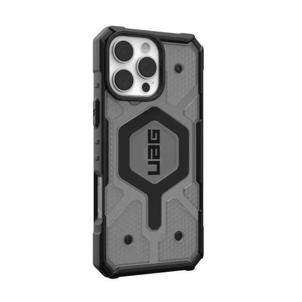 Защитный UAG Pathfinder Clear Magsafe iPhone 16 Pro Max Ash