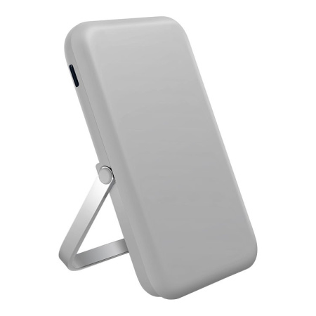 Внешний аккумулятор Uniq HOVEO 5000mAh Magnetic Wireless 15W USB-C PD 20W Chalk Grey Внешний аккумулятор Uniq HOVEO 5000mAh Magnetic Wireless 15W USB-C PD 20W Chalk Grey