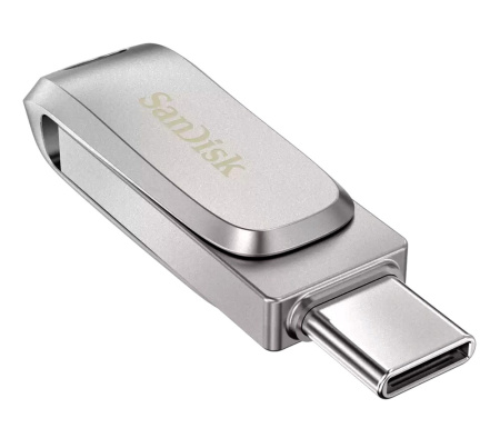 Флеш-накопитель SanDisk Ultra Dual Drive Luxe USB-A/Type-C 128Gb