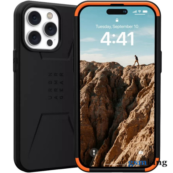 Защитный чехол UAG Civilian iPhone 14 Pro MagSafe Black