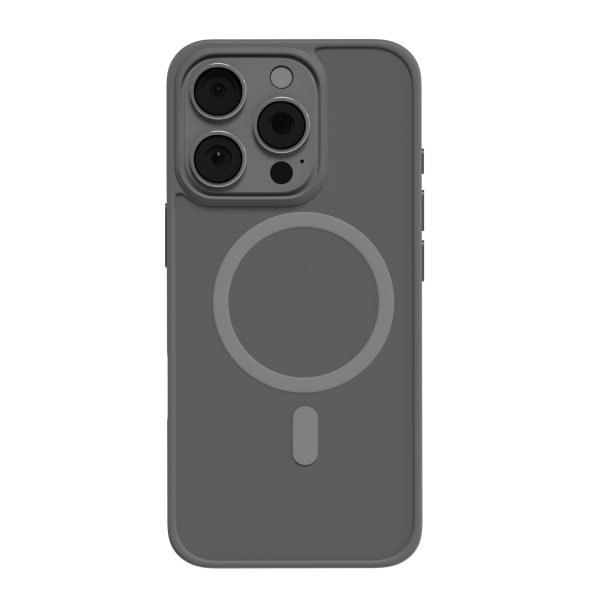 Защитный чехол AceCase Soft Rim Natural Titanium для iPhone 16 Pro Max