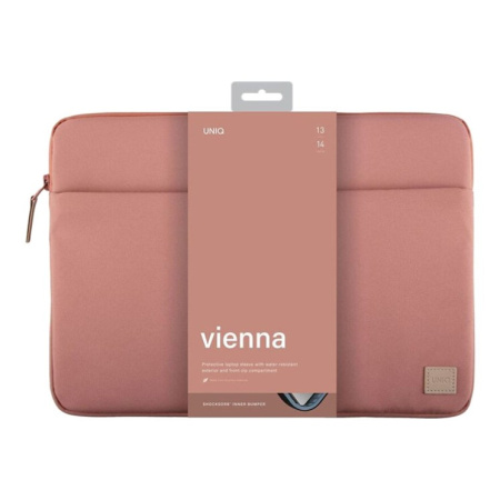 Защитный чехол Uniq Vienna RPET Fabric (ShockSorb) для MacBook Pro 14" Peach Pink