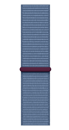 Часы Apple Watch SE (2023) 44mm Silver Aluminum Case with Winter Blue Sport Loop (GPS)