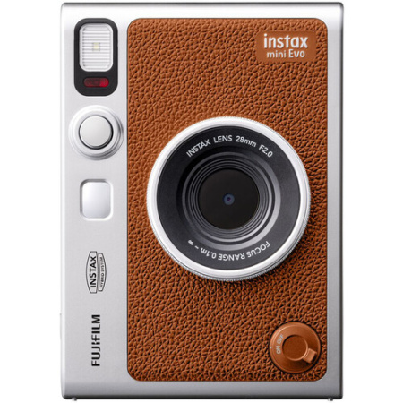 Фотоаппарат моментальной печати Fujifilm Instax Mini Evo Hybrid Instant Camera Brown