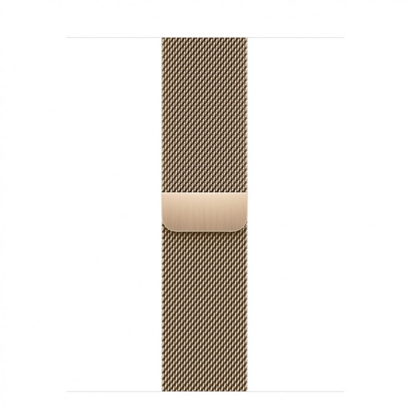 Apple Watch Series 7 41mm Gold Stainless Steel Case with Milanese Loop Gold (GPS+ Cellular)