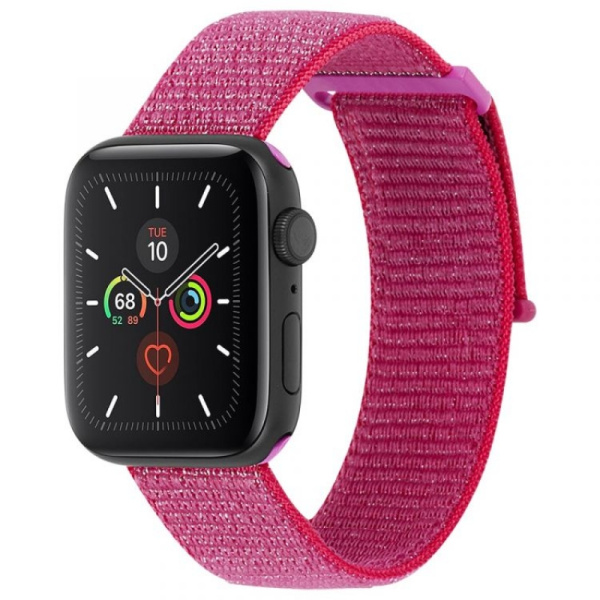 Ремешок Case-Mate Nylon Watch Band для Apple Watch 38-41mm Metallic Pink