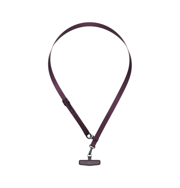 Ремешок на шею/руку Uniq Vista Flex 2-in-1 Lanyard and Handstrap Burgundy/Slate Grey