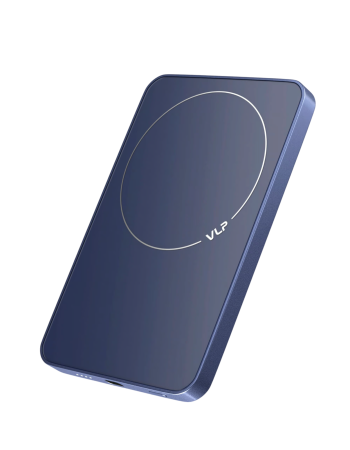 Внешний аккумулятор VLP Diamond Energy MagSafe Qi2 SSB 5000mAh USB-C (CCC) Тёмно-синий