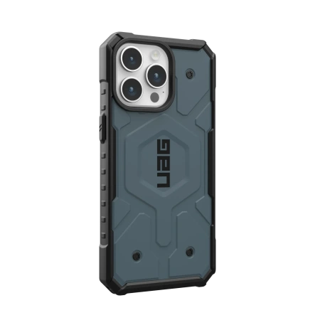 Защитный чехол UAG Pathfinder MagSafe iPhone 15 Pro Max Cloud Blue