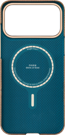 Защитный чехол Pitaka Ultra-Slim Case (PitaTap™) для iPhone 17 Pro Max Golden Glint