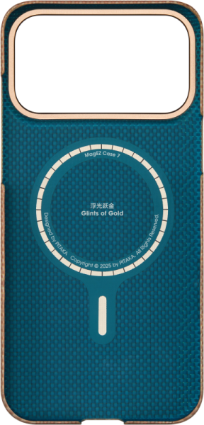 Защитный чехол Pitaka Ultra-Slim Case (PitaTap™) для iPhone 17 Pro Max Golden Glint