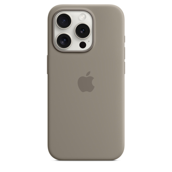 Чехол Apple iPhone 15 Pro Silicone Case with MagSafe Clay