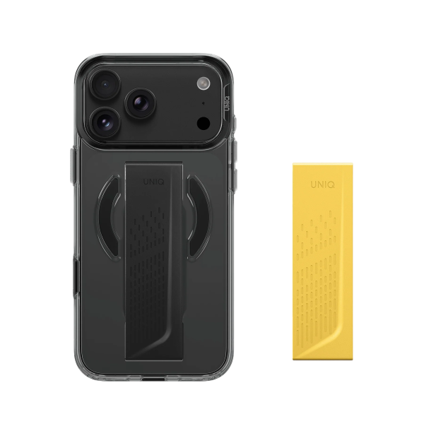 Защитный чехол Uniq для iPhone 17 Pro Max/18 Pro Max Uniq Heldro Air with FlexGrip (Magsafe) Tinted Smoke