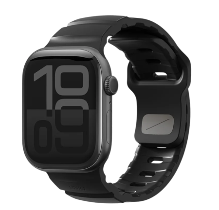 Ремешок Uniq для Apple Watch 40/41/42mm Alton Waterproof Silicone Midnight Black