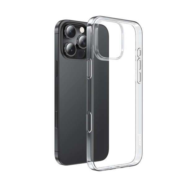 Чехол HOCO Light Series TPU для iPhone 16 Pro Transparent