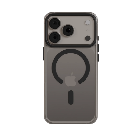 Защитный чехол AceCase Crystal Shield для iPhone 18 Pro / iPhone 17 Pro Black