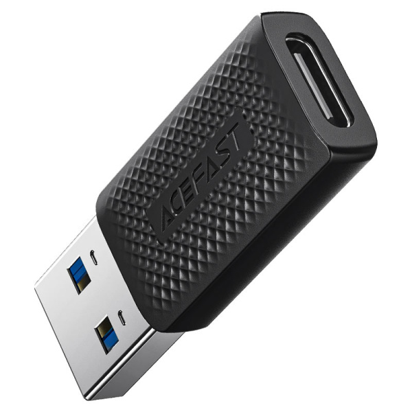 Переходник ACEFAST J2 USB-A to USB-C Black