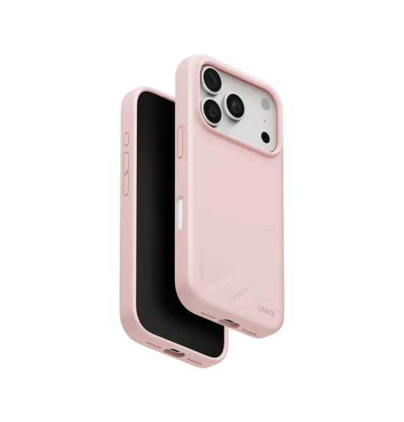 Защитный чехол Uniq LINO (MagSafe) для iPhone 18 Pro Max/ 17 Pro Max Pale Rose
