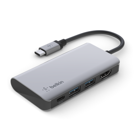 USB-хаб Belkin USB-C 4-in-1 Multiport Adapter with 4K HDMI