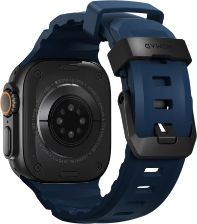 Ремешок Nomad Rocky Point Band для Apple Watch 49/45/44/42mm Atlantic / Black Hardware