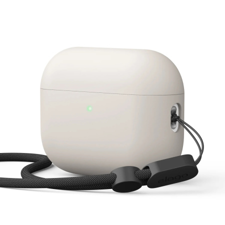 Чехол Elago для AirPods Pro 3 Liquid Hybrid Strap Case Stone