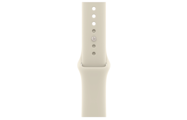 Часы Apple Watch Series 12 46mm Pearl White Ceramic Case with Sand Sport Band (GPS + LTE) (M/L)