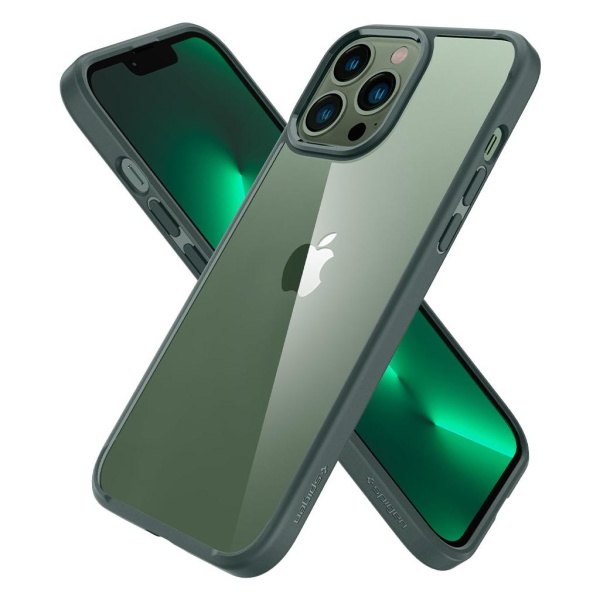 Защитный чехол Spigen Ultra Hybrid для iPhone 13 Pro Midnight Green