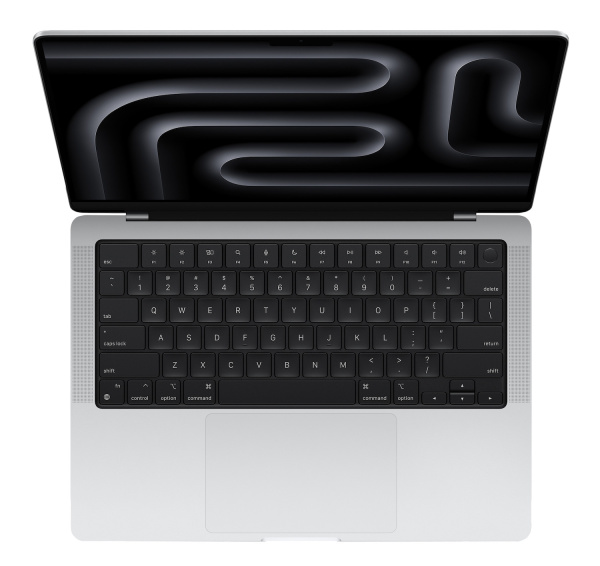 Ноутбук Apple MacBook Pro 14"  M3 (8-core CPU, 10-core GPU) / RAM 8GB / SSD 1TB Silver (Серебристый) 70W MR7K3