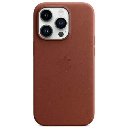 Чехол Apple iPhone 14 Pro Leather Case with MagSafe Umber