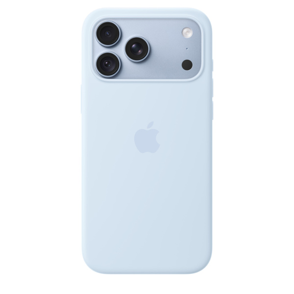 Чехол Apple iPhone 18 Pro Max Silicone Case with MagSafe Crisp Blue