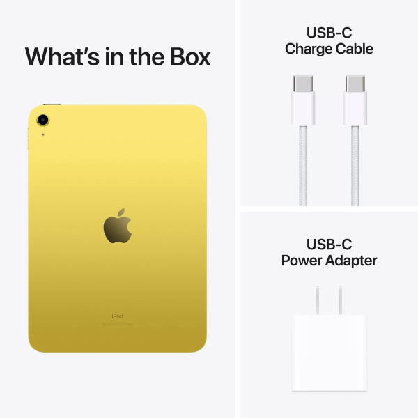 Планшет Apple iPad 10.9 (2022) Wi-Fi 64Gb Yellow (Желтый)