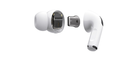 Левый наушник Apple Airpods Pro (L) 1-го поколения Левый наушник Apple Airpods Pro (L) 1-го поколения
