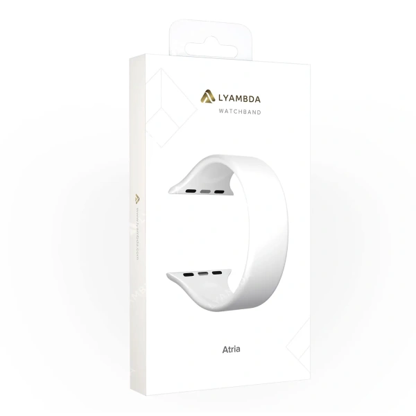 Ремешок Lyambda Atria для Apple Watch 38-41 мм White Ремешок Lyambda Atria для Apple Watch 38-41 мм White
