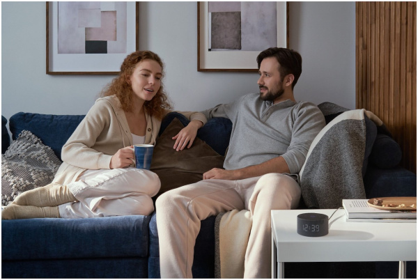 Умная колонка Яндекс Новая Станция Мини (с часами) Черный Оникс Умная колонка Яндекс Новая Станция Мини (с часами) Черный Оникс