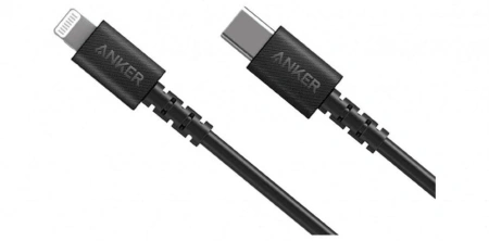Кабель Anker Powerline Select USB-C to Lightning 0.9м V3 Black Кабель Anker Powerline Select USB-C to Lightning 0.9м V3 Black
