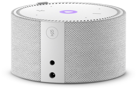 Умная колонка Яндекс Новая Станция Мини (с часами) Серый Опал Умная колонка Яндекс Новая Станция Мини (с часами) Серый Опал